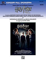 Harry Potter and the Order of the Phoenix Orchestra sheet music cover